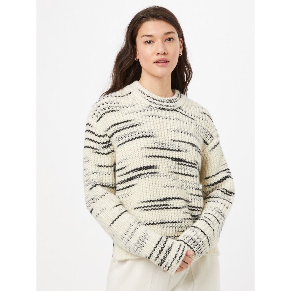 Samsoe Samsoe Lyla Space Dye Wool Blend Crewneck Sweater Size M NWOT